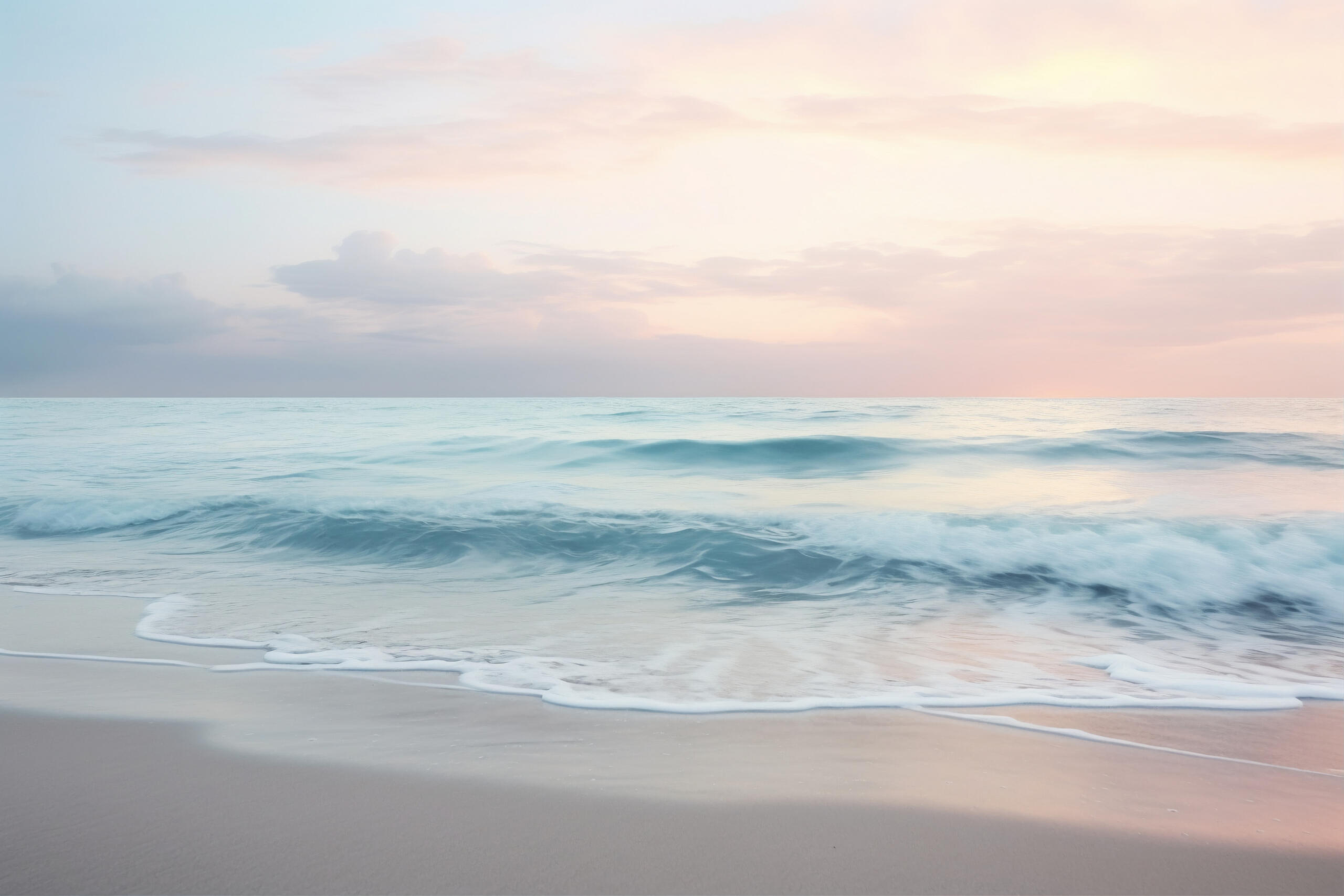 Serene beach image